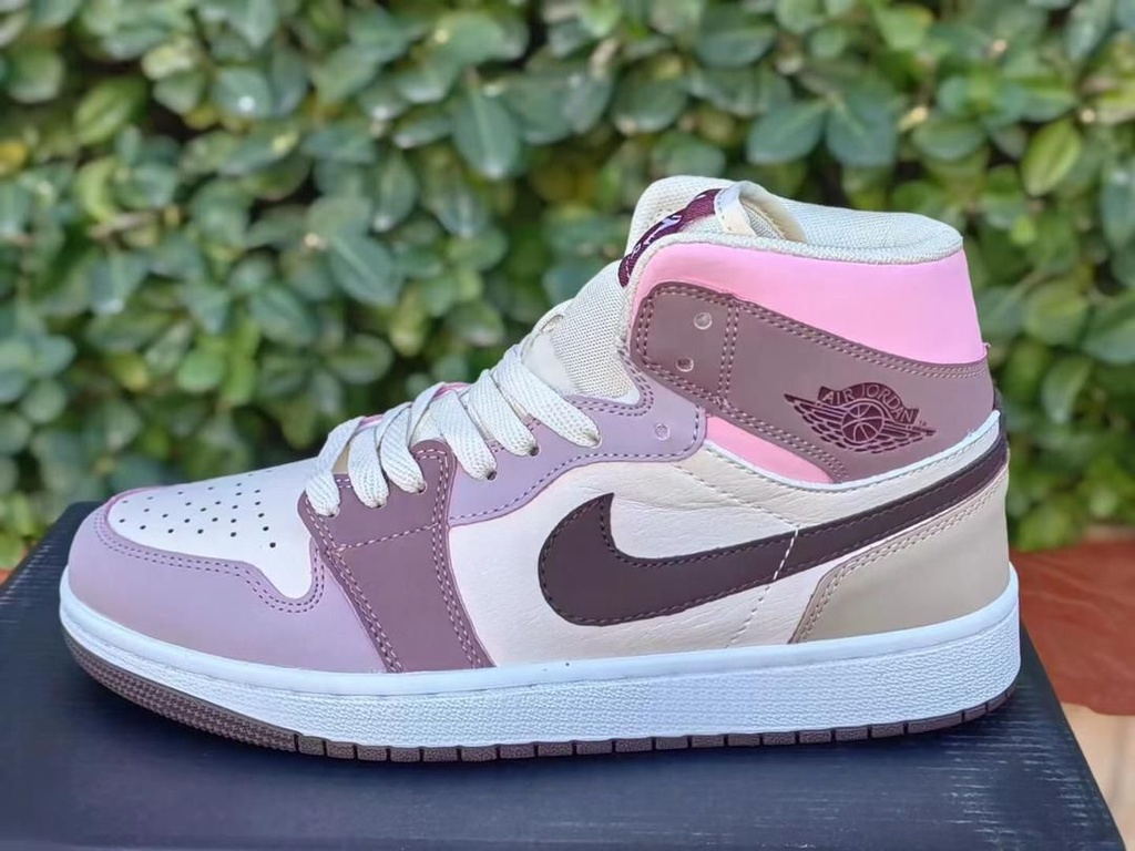 Air Jordan MID SE - Rosa Vinotinto (6/37/23.5)